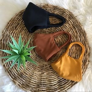 Face Mask with Filter Pocket - 3 pcs